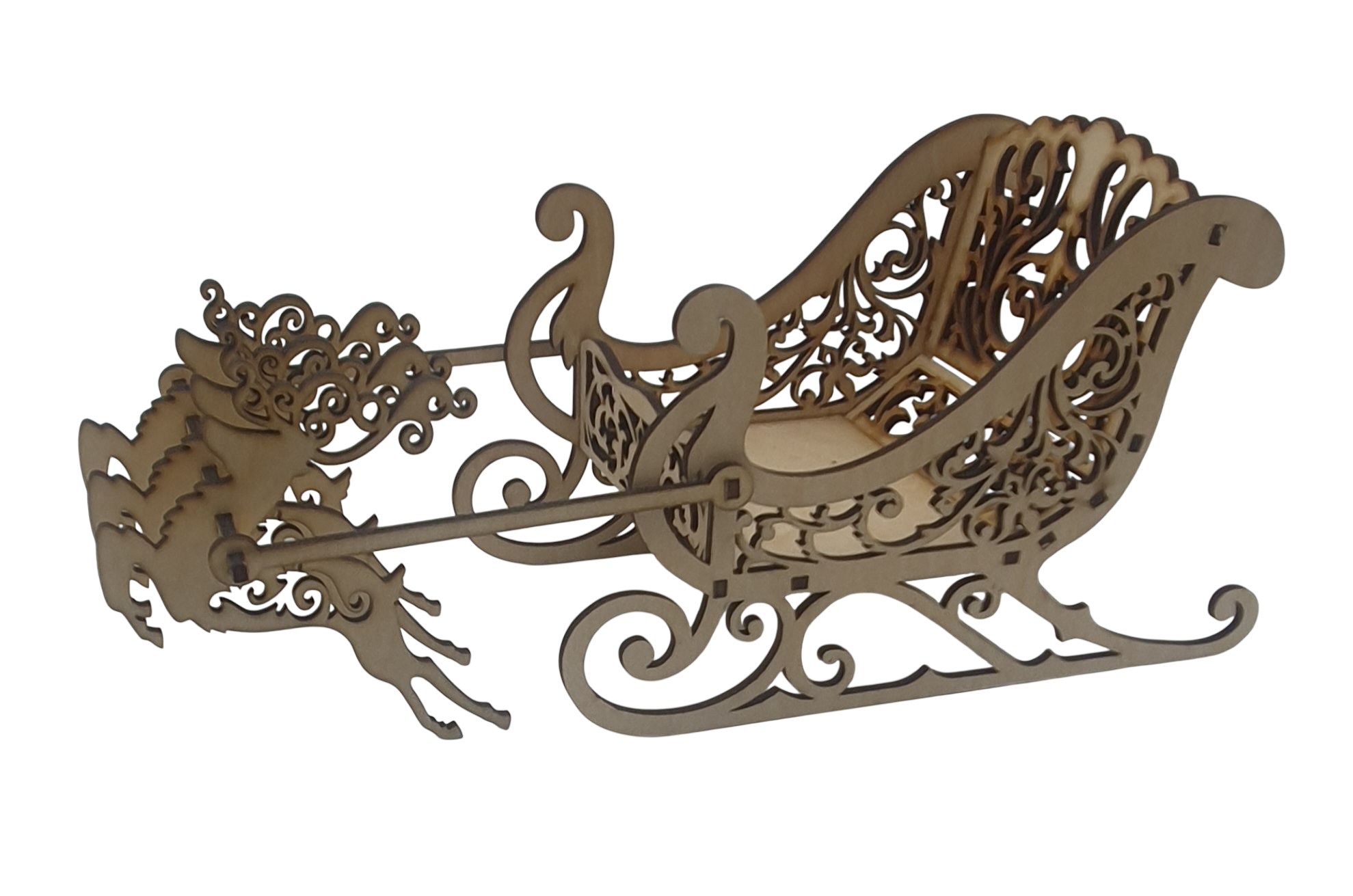 Santa's Sleigh & Reindeer Kit