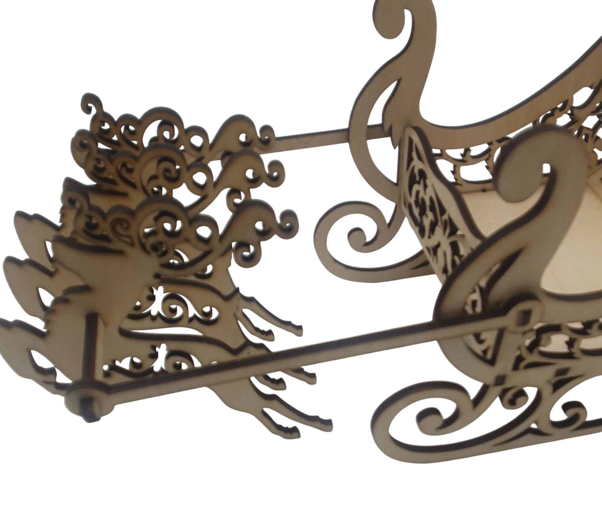 Santa's Sleigh & Reindeer Kit