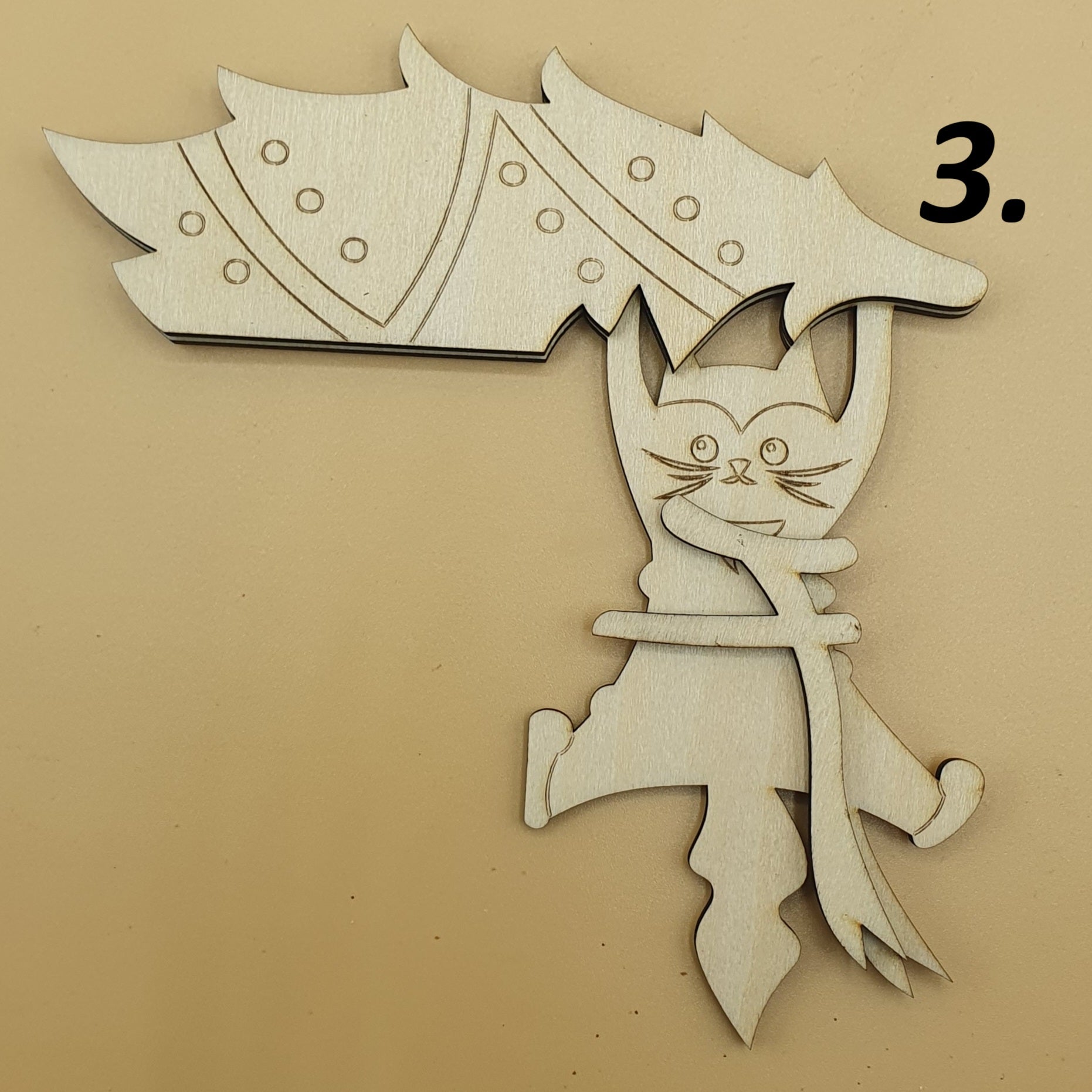 Layered Christmas Door Hangers – DIY Craft Kit | Paint, Glue &amp; Create