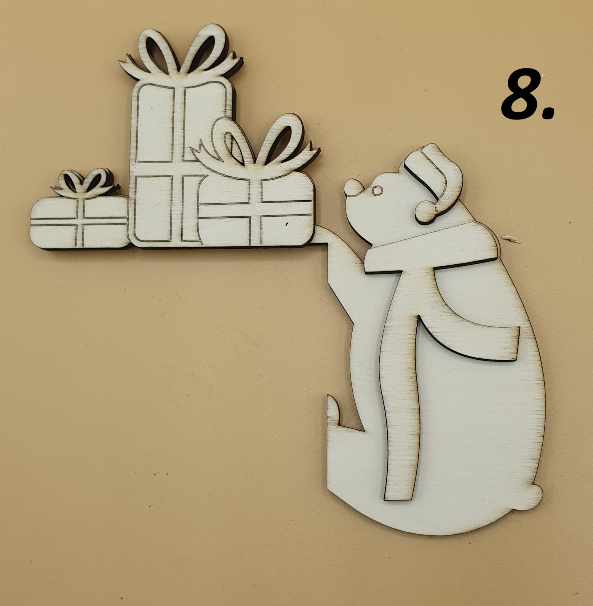 Layered Christmas Door Hangers – DIY Craft Kit | Paint, Glue &amp; Create