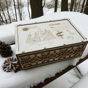 Christmas Box – Ready to Decorate | DIY Wooden Gift Box