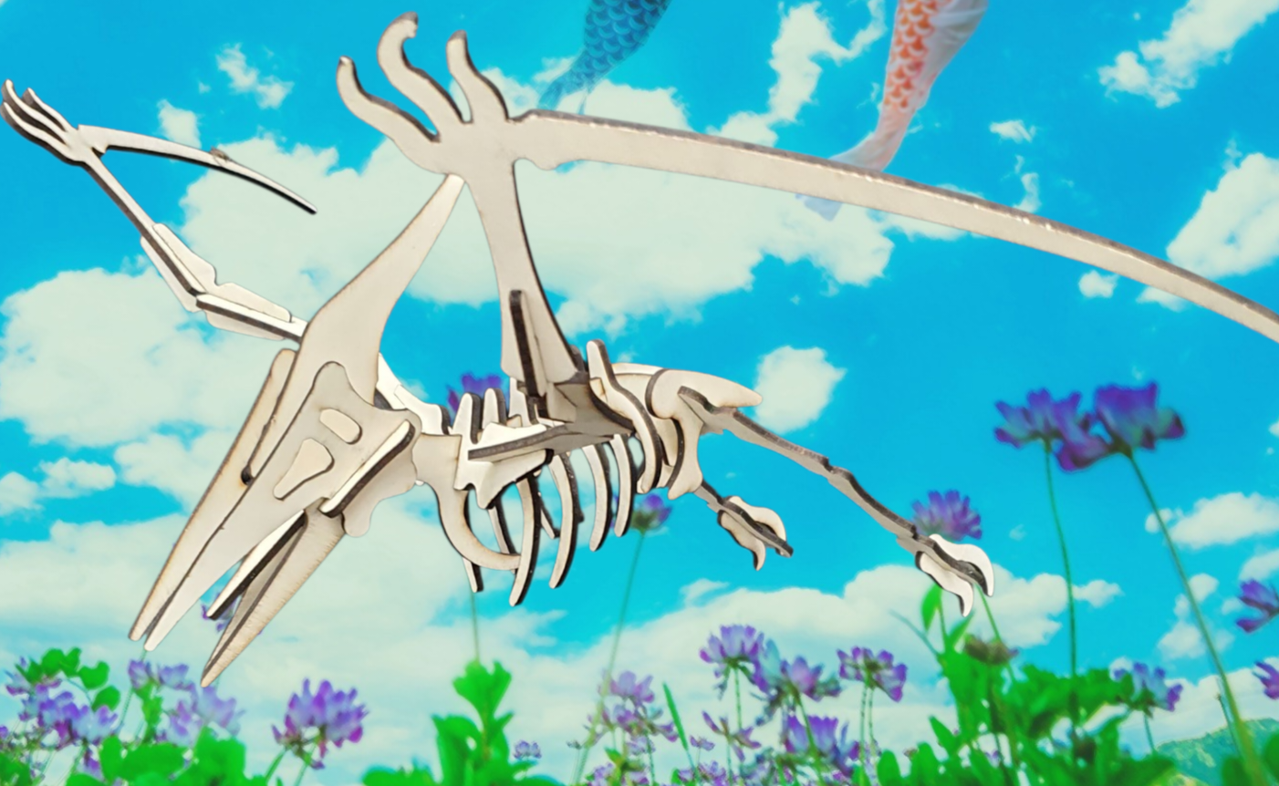 Pterodactyl Dinosaur Puzzle Construction Kit