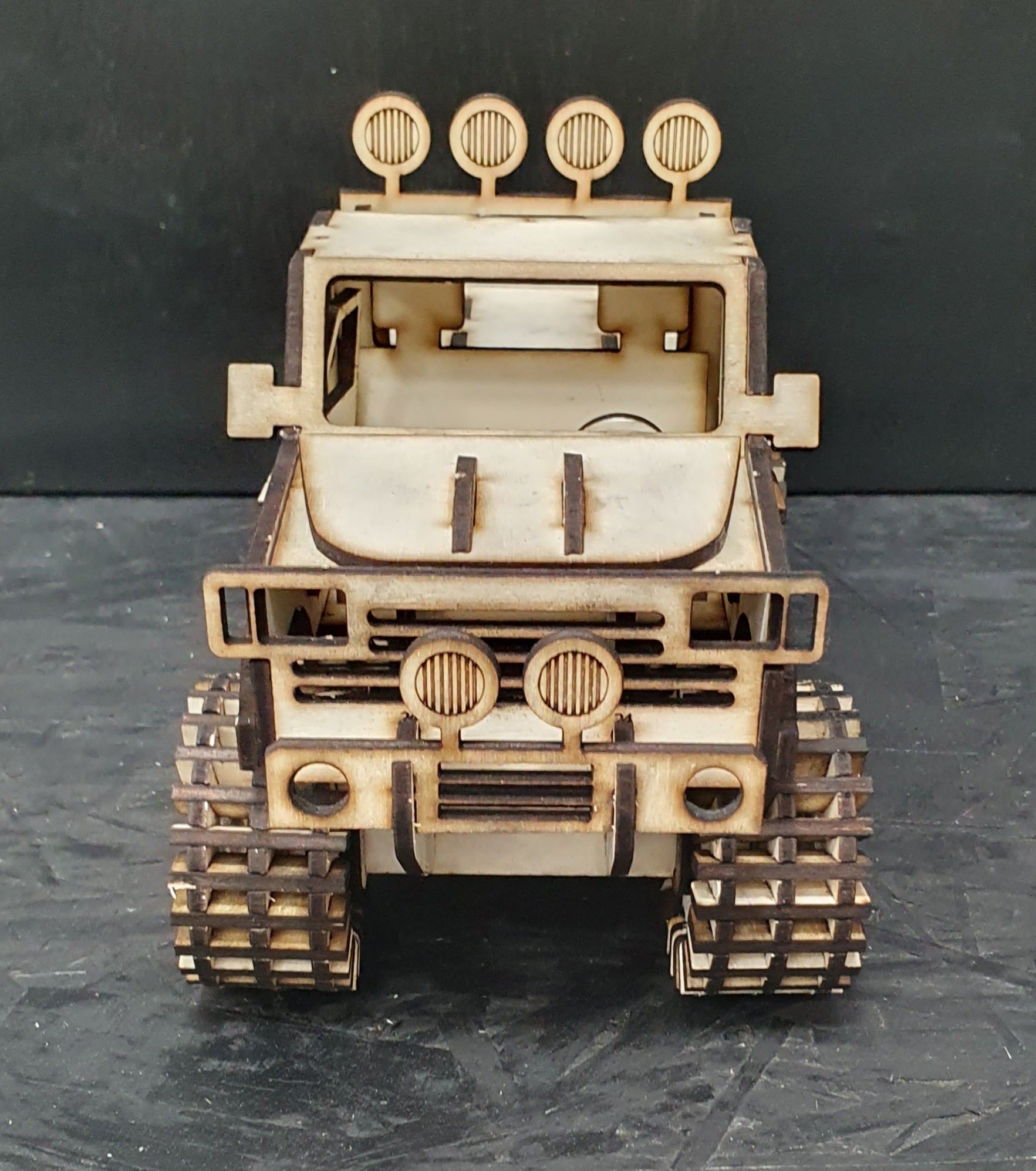 3D Monster Truck Wooden Puzzle