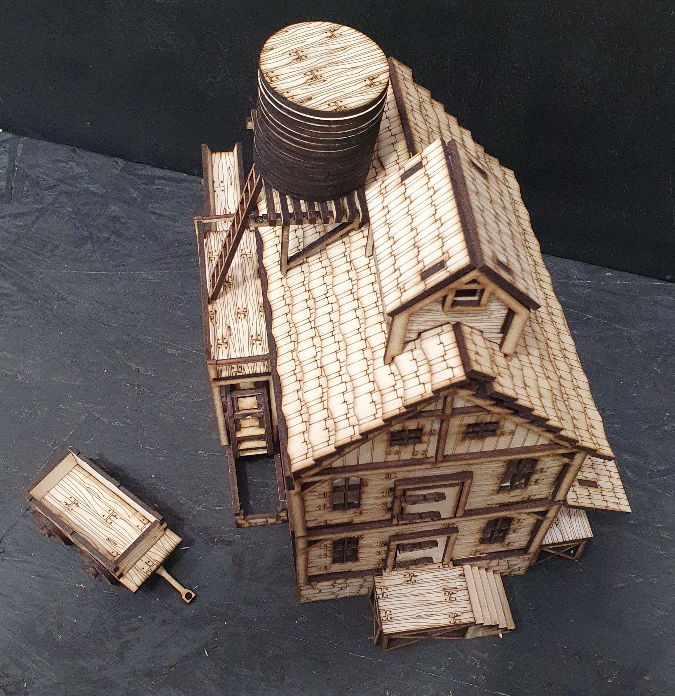 Wild West Water Mill 3D Wooden Puzzle