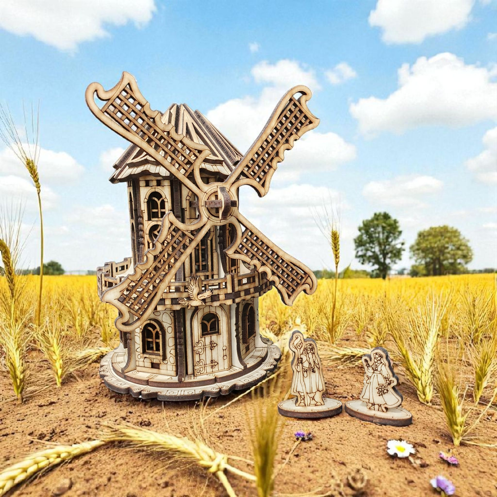 Windmill – Rustic Countryside