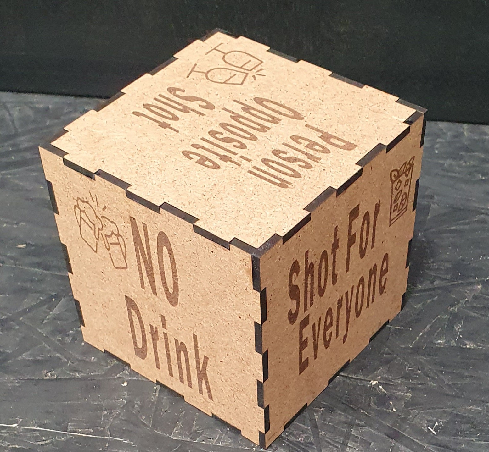 Drinking Dice Game – Fun Party Dice for Adults & Friends | Roll & Play Drinking Challenge 