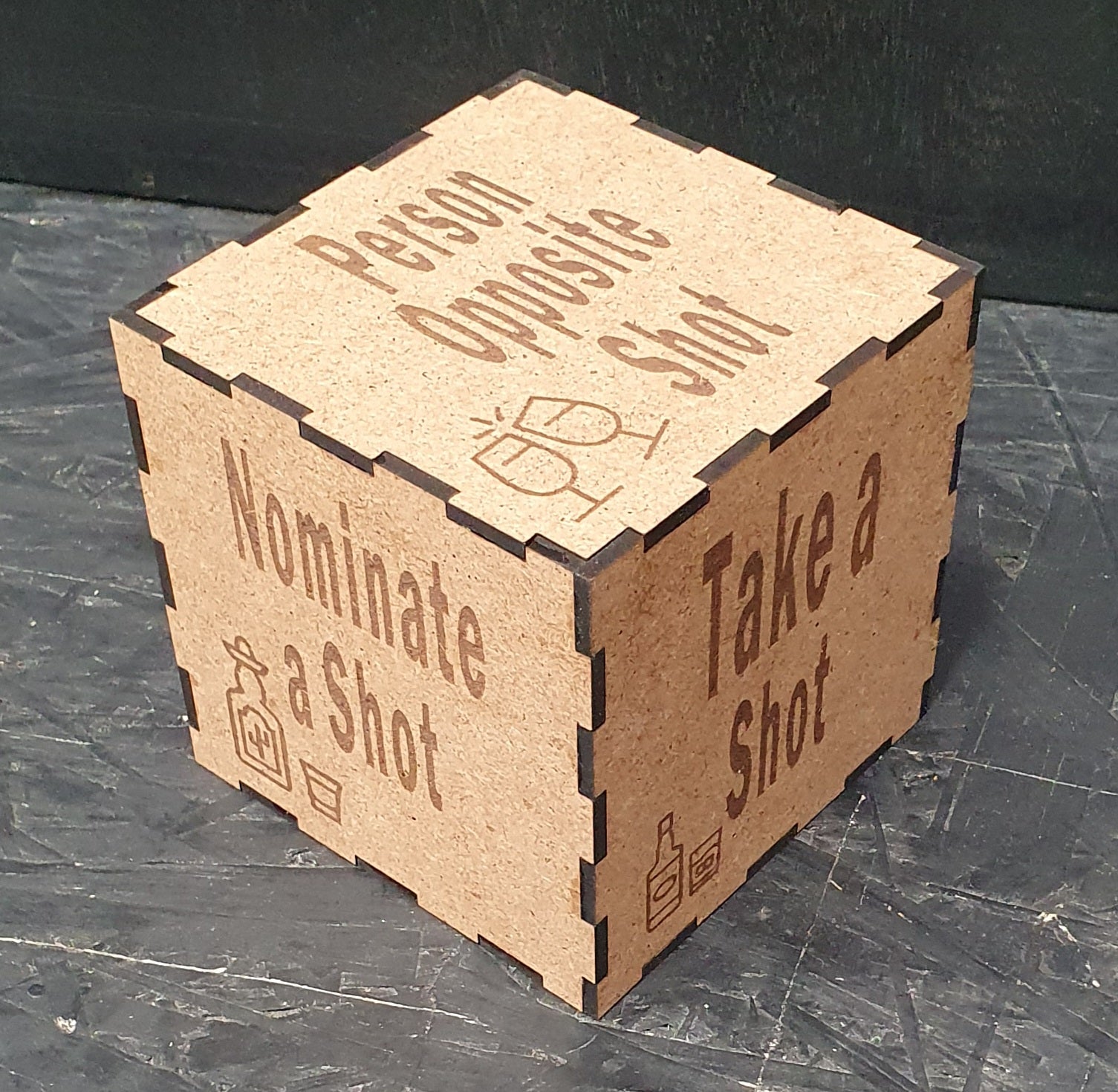 Drinking Dice Game – Fun Party Dice for Adults & Friends | Roll & Play Drinking Challenge 