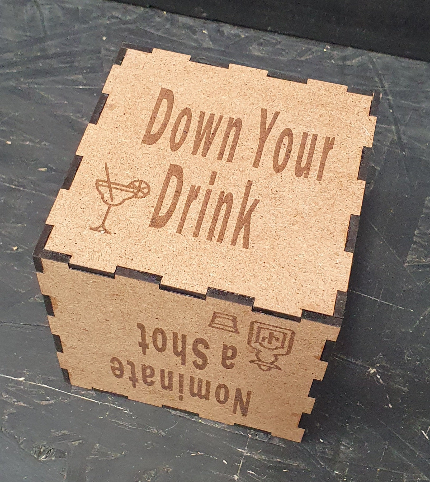 Drinking Dice Game – Fun Party Dice for Adults & Friends | Roll & Play Drinking Challenge 