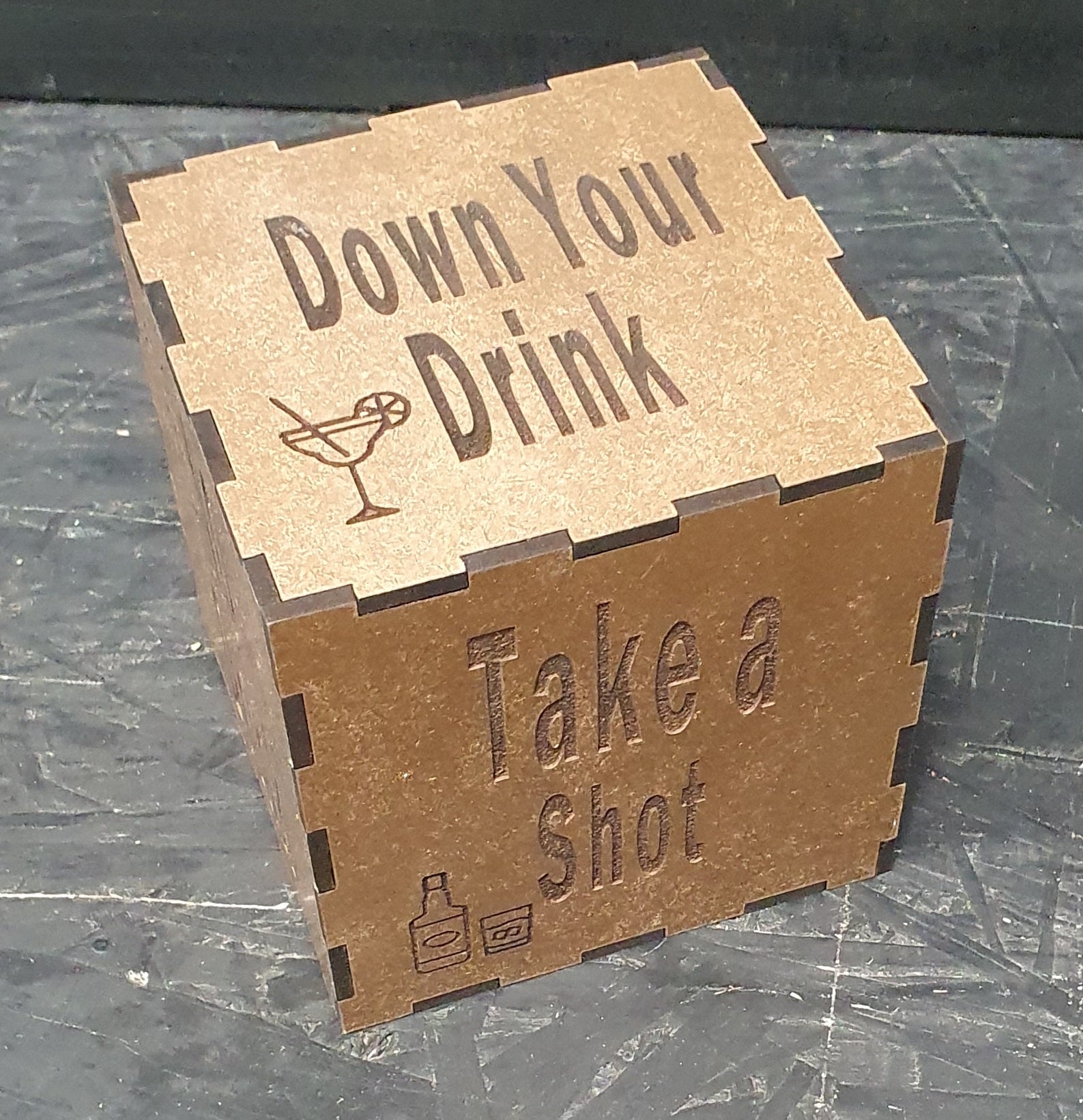 Drinking Dice Game – Fun Party Dice for Adults & Friends | Roll & Play Drinking Challenge 