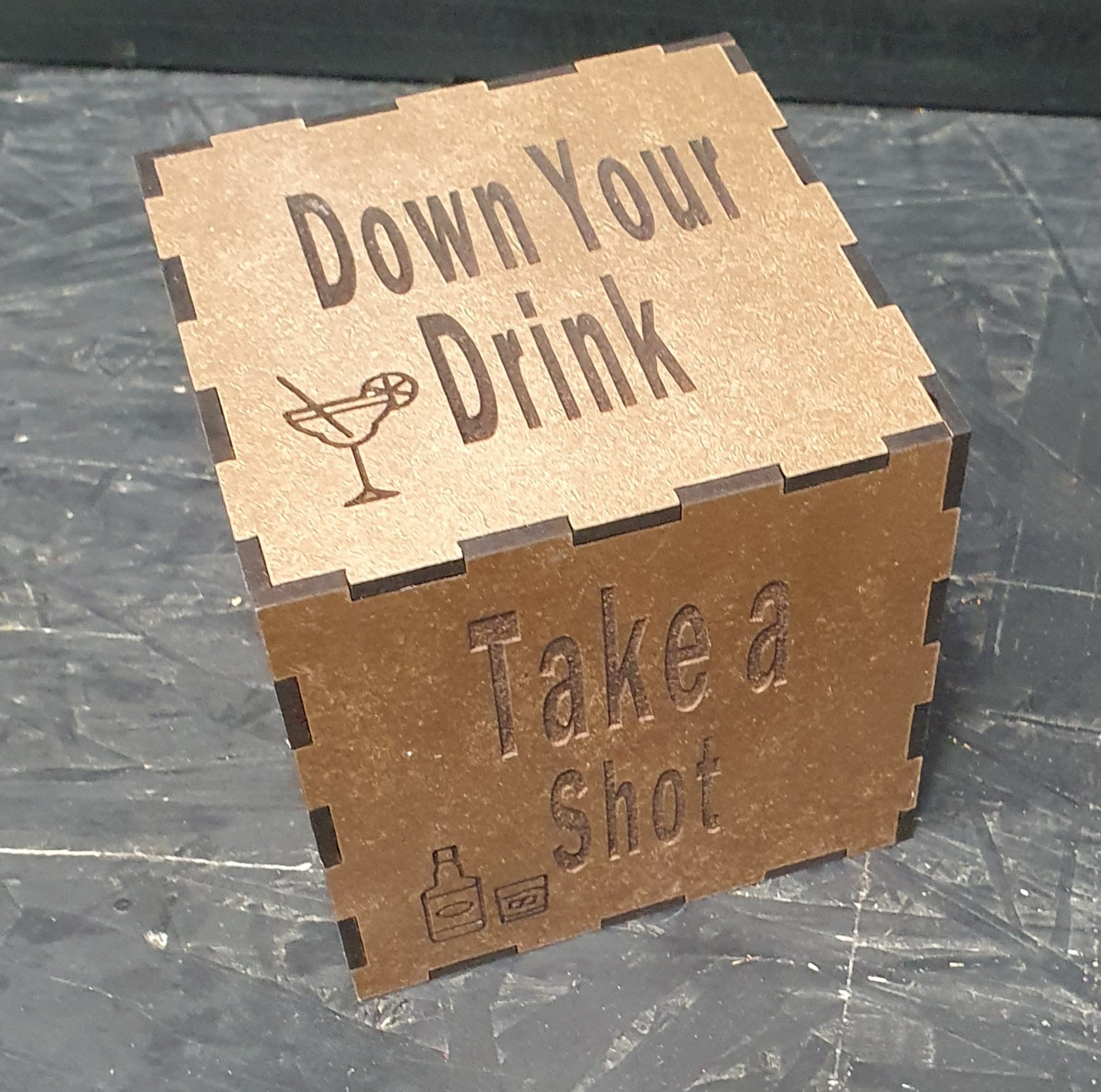 Drinking Dice Game – Fun Party Dice for Adults & Friends | Roll & Play Drinking Challenge 