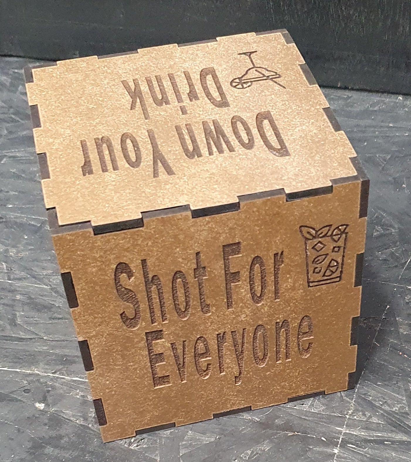 Drinking Dice Game – Fun Party Dice for Adults & Friends | Roll & Play Drinking Challenge 