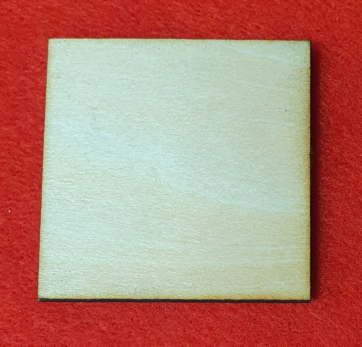 Premium plywood square blanks made from 3mm basswood, not MDF.