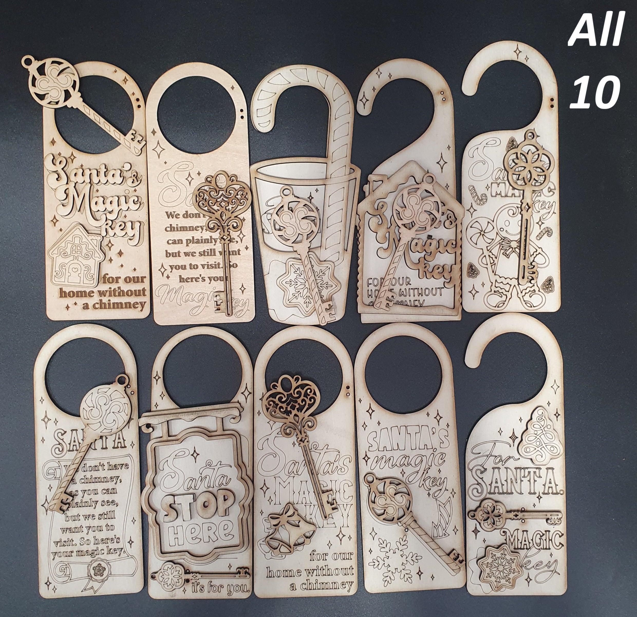 Christmas Door Hanger - Blanks to paint