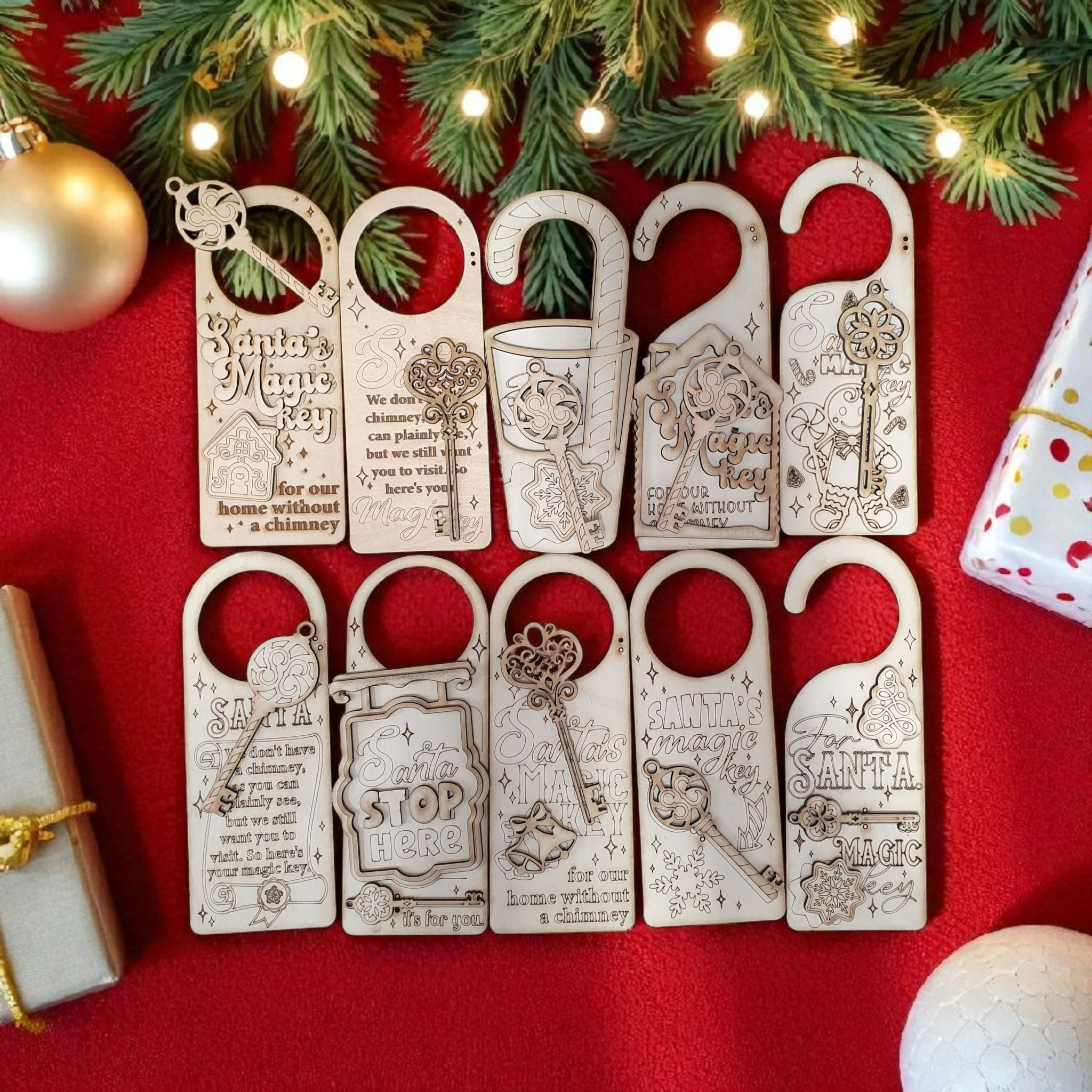 Christmas Door Hanger - Blanks to paint