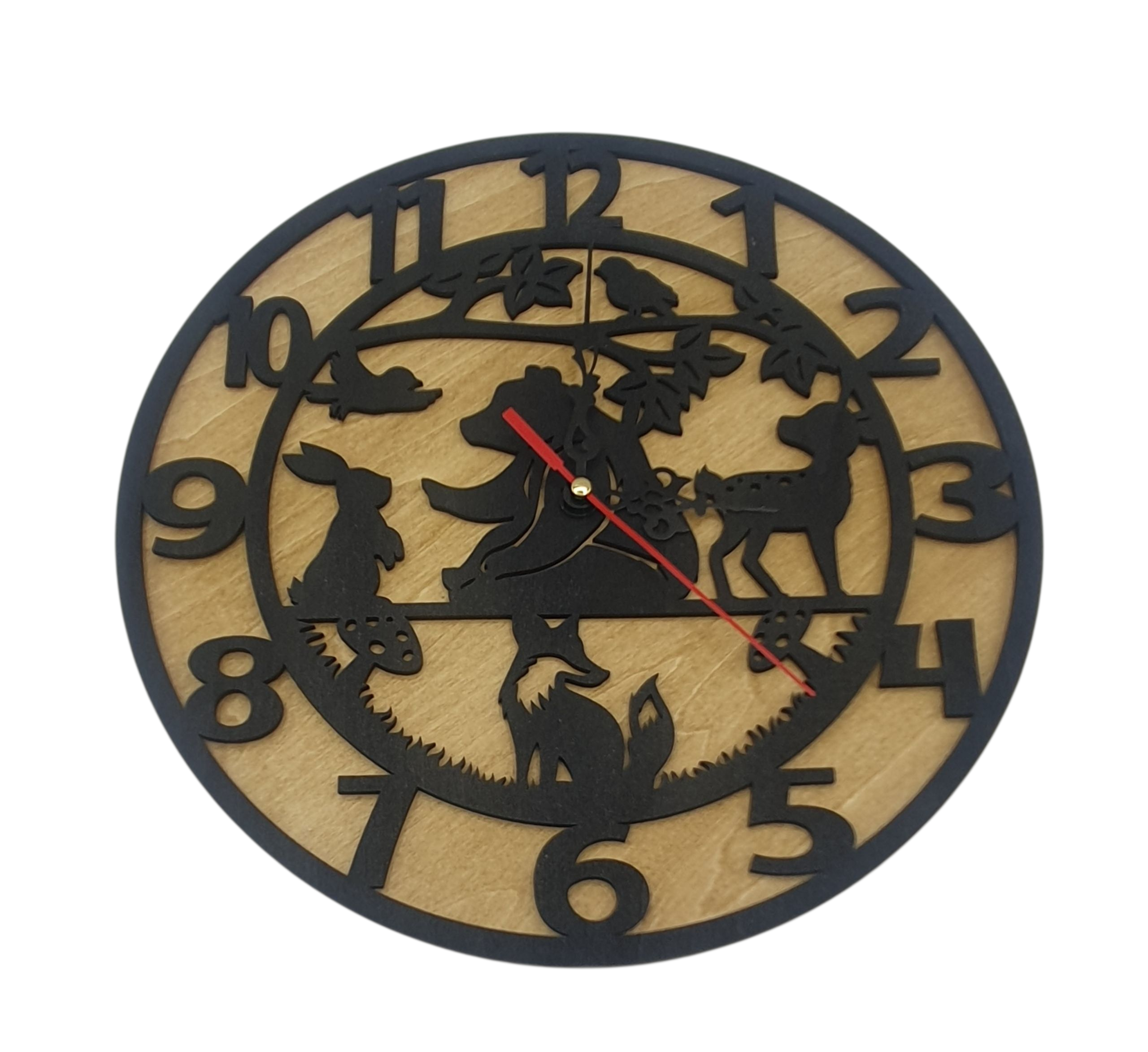 Animals Clock 25cm