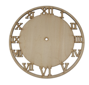 Clock with Roman Numeral