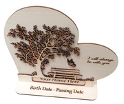 Remembrance Plaque – Tree of Life & Butterfly