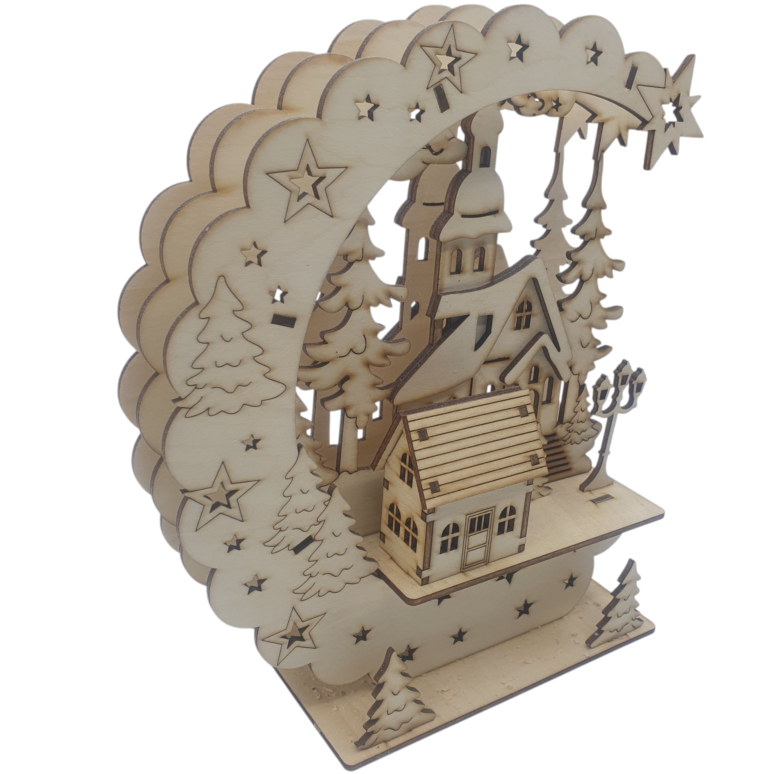 3D Christmas lamp table decoroation