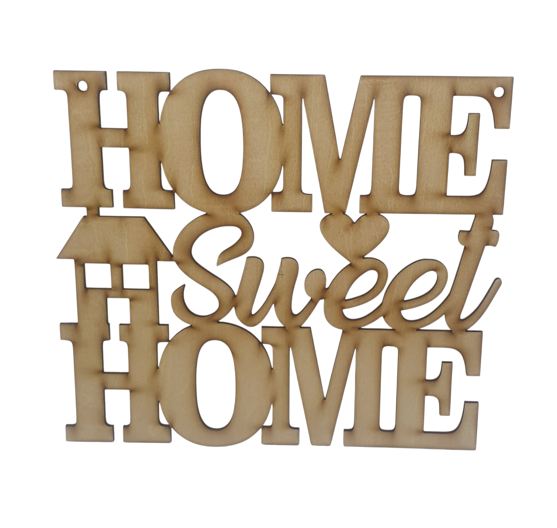 Home Sweet Home Wooden Wall Sign
