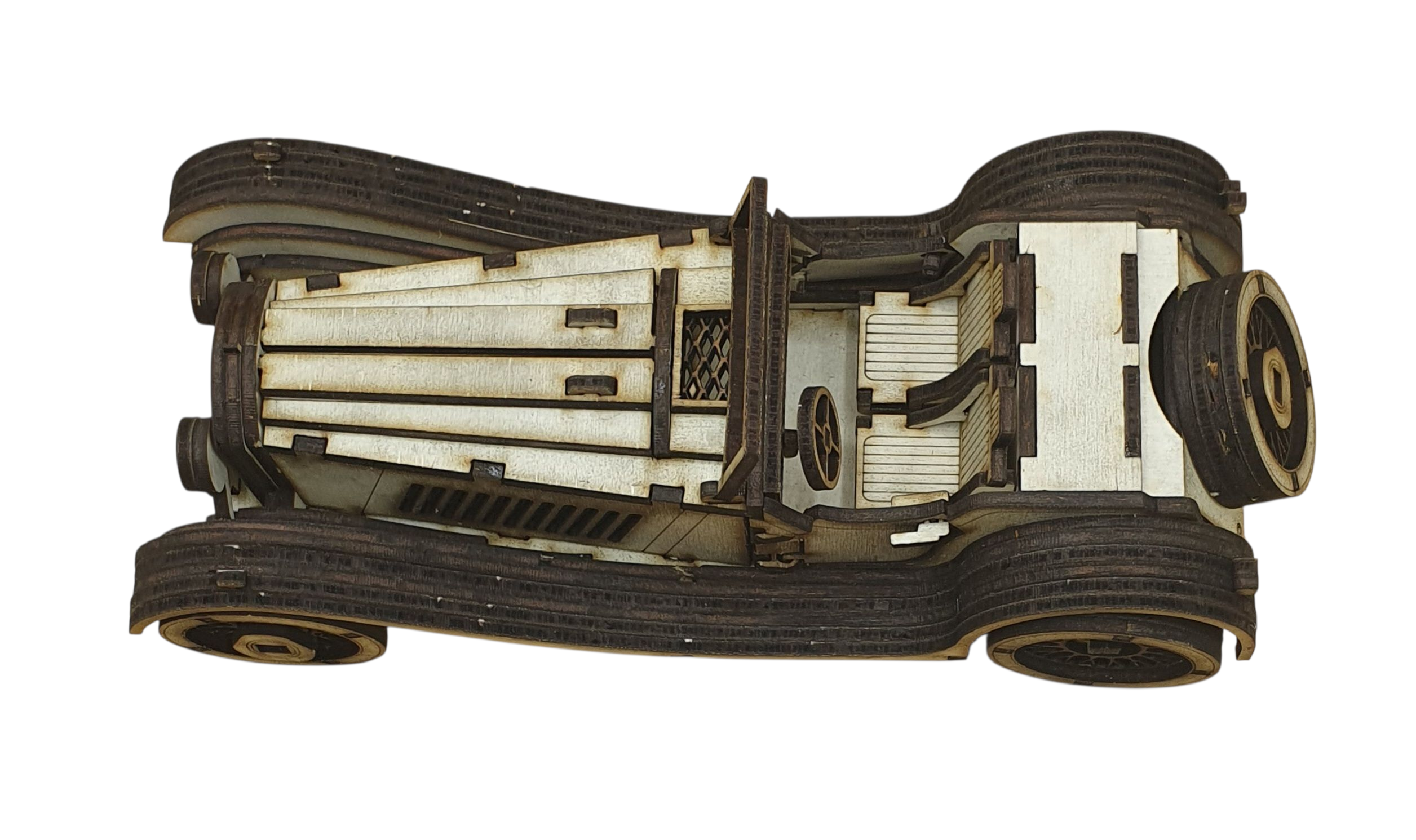 Wooden Vintage Roadstar – DIY Model Kit | Build, Craft &amp; Display