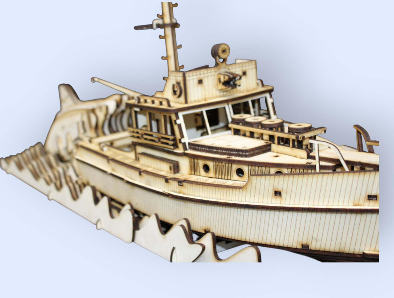“You’re Gonna Need a Bigger Boat” – Wooden Build Kit | Jaws-Inspired Model