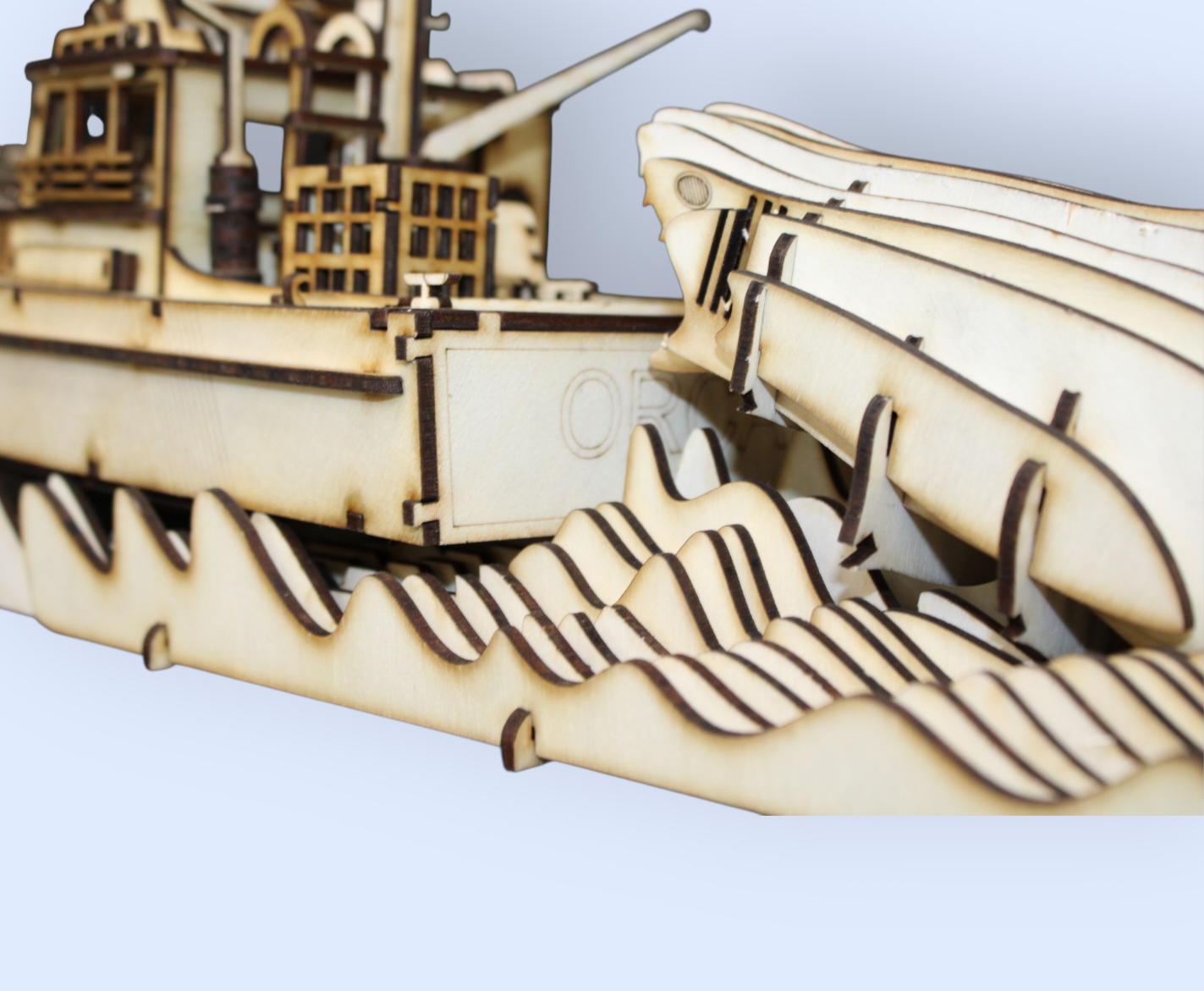“You’re Gonna Need a Bigger Boat” – Wooden Build Kit | Jaws-Inspired Model