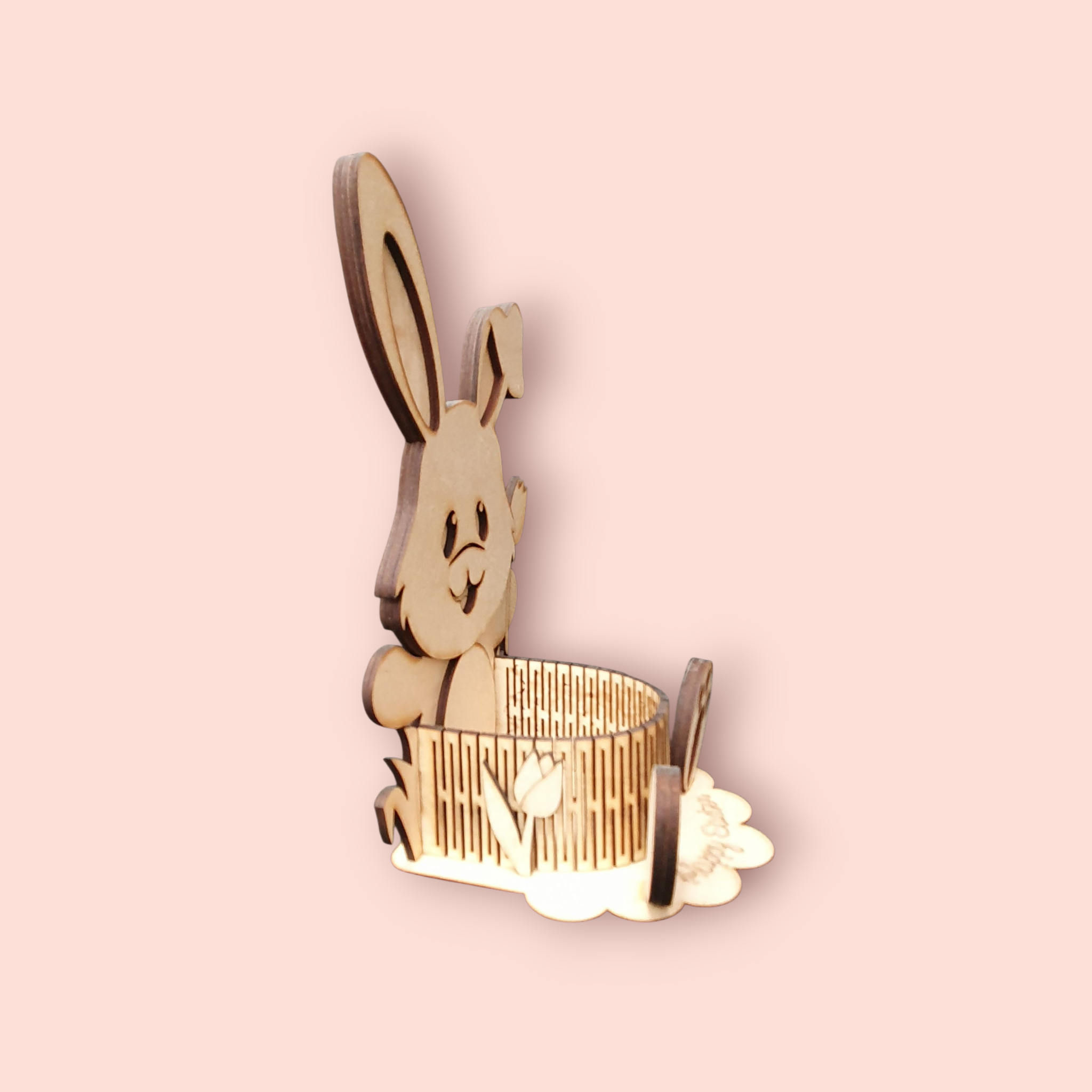 Bunny Easter Egg Holder | DIY Wooden Easter Craft Kit