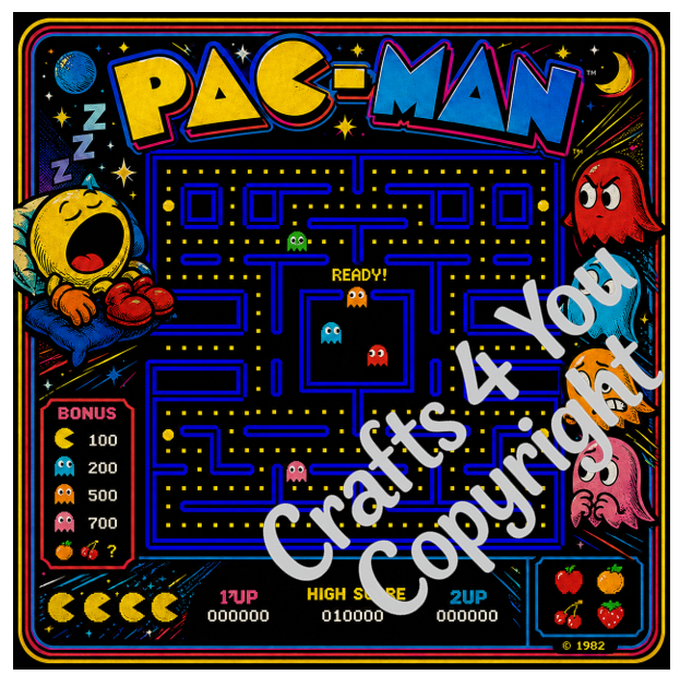 Retro Arcade Game Coaster Set of 6, Wooden Gaming Coasters, 80s Gamer Gift, Pac Man Space Invaders Frogger Decor
