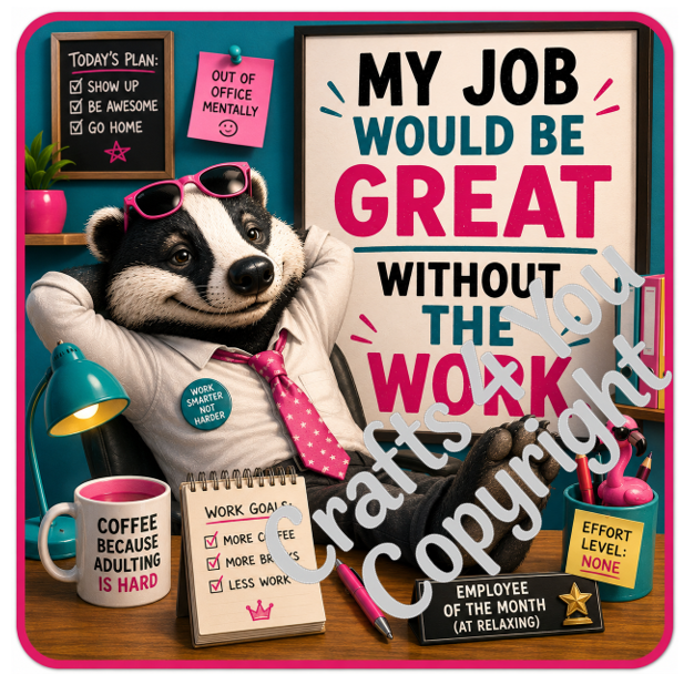 Premium printed office humour coasters with five unique comic-style designs celebrating workplace sarcasm, perfect for coffee lovers, coworkers, managers and anyone who enjoys a laugh at work.