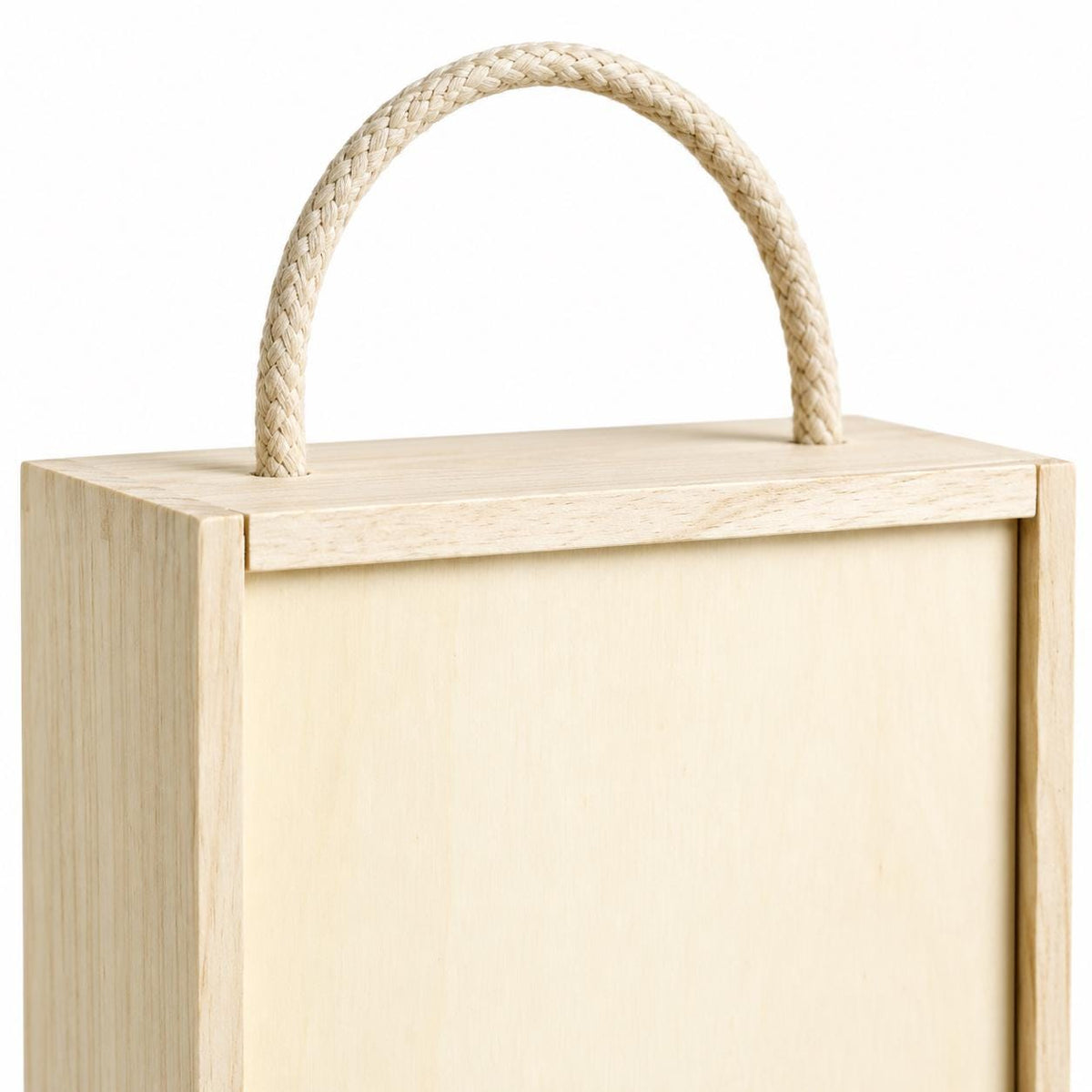 Wooden double wine box with an engraved sliding lid celebrating Harry and Isla’s engagement, with a love-from message from Charlie and Ben.