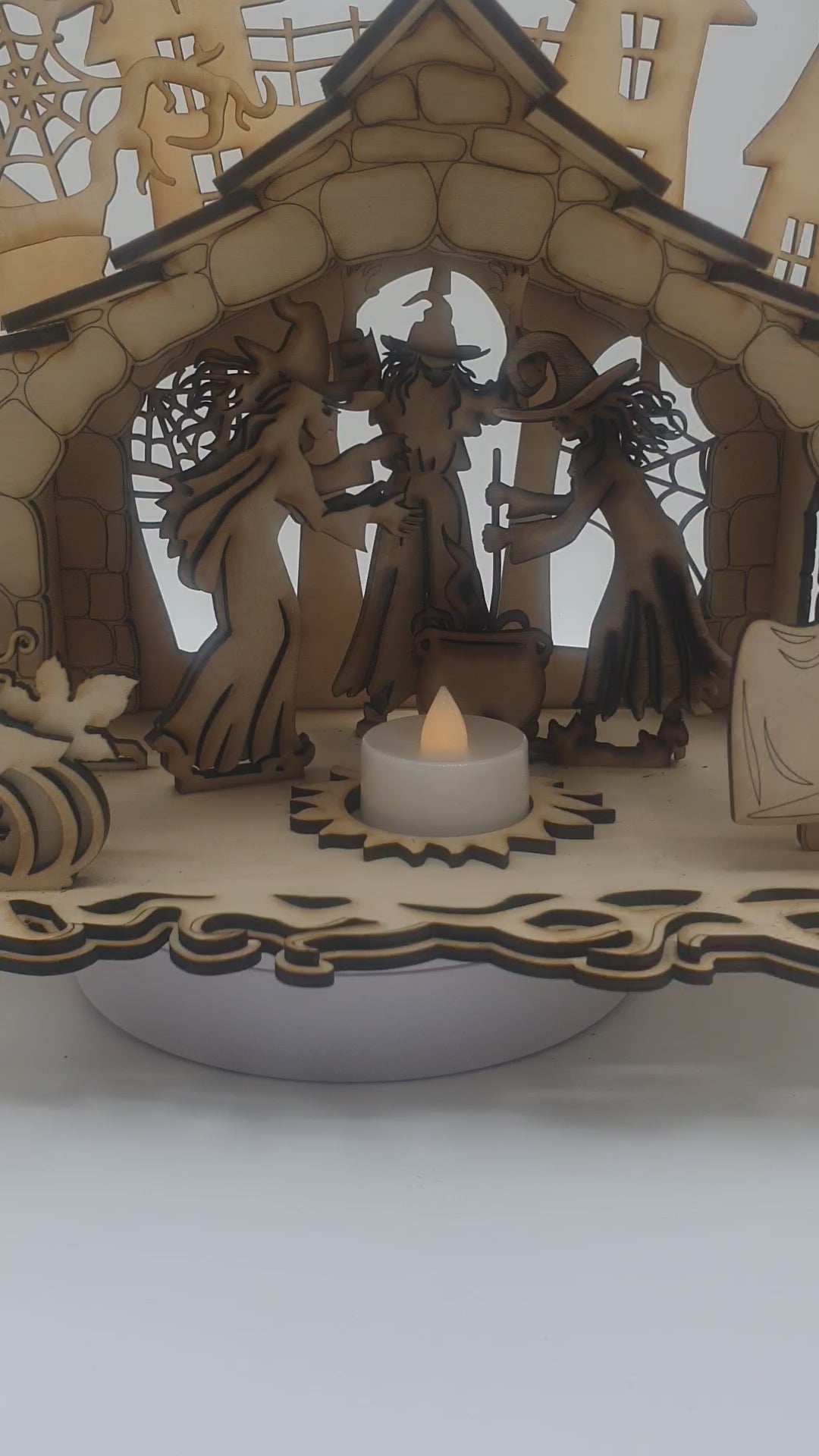 Load video: Halloween Witches House