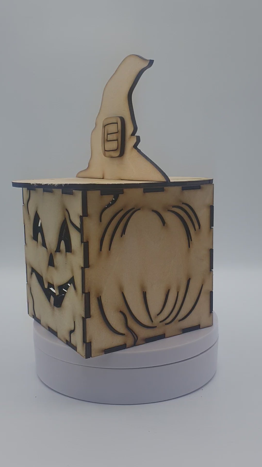 Load video: Spooky Halloween Light Box